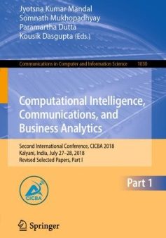 Computational Intelligence, Communications, and Business Analytics Cheap